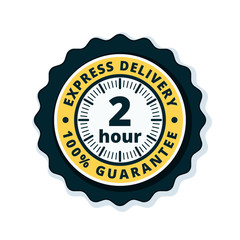 2 Hour Express Delivery illustration