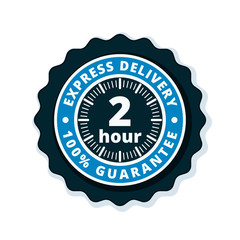 2 Hour Express Delivery illustration