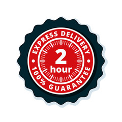 2 Hour Express Delivery illustration