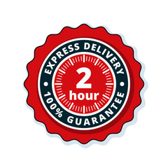 2 Hour Express Delivery illustration