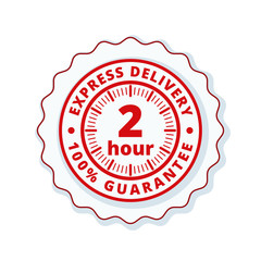 2 Hour Express Delivery illustration