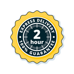 2 Hour Express Delivery illustration