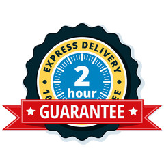 2 Hour Express Delivery illustration