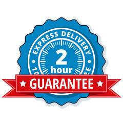 2 Hour Express Delivery illustration