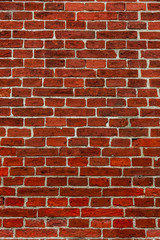 Obraz premium Mur z czerwonej cegły