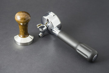 Temper and Holder barista tool