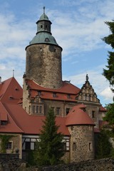 Fototapeta na wymiar Wieża zamku Czocha, Polska