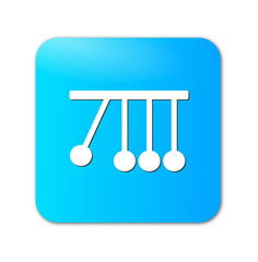 Knop / icoon met een pendulem