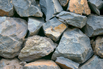 Big and small Stone walls