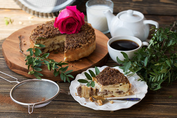 Пирог с корицей 