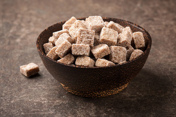 Brown sugar in bowl