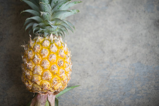 Fresh pineapple fruit