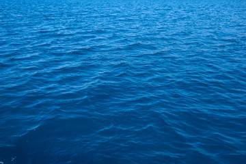 Sea, near ruins of the ancient city on the Kekova island, Turkey