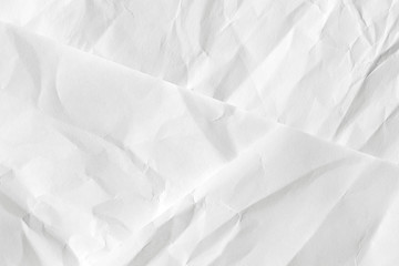 Paper background of white color. Texture for various purposes.