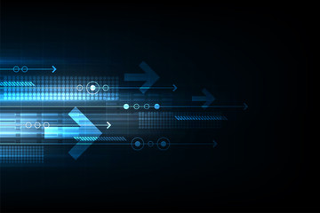 Technology background that represents digital speed.