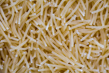 vermicelli noodle texture close up macro