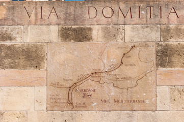 Via Domitia in Narbonne