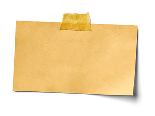 note paper blank sign tag label