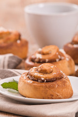 Cinnamon rolls. 
