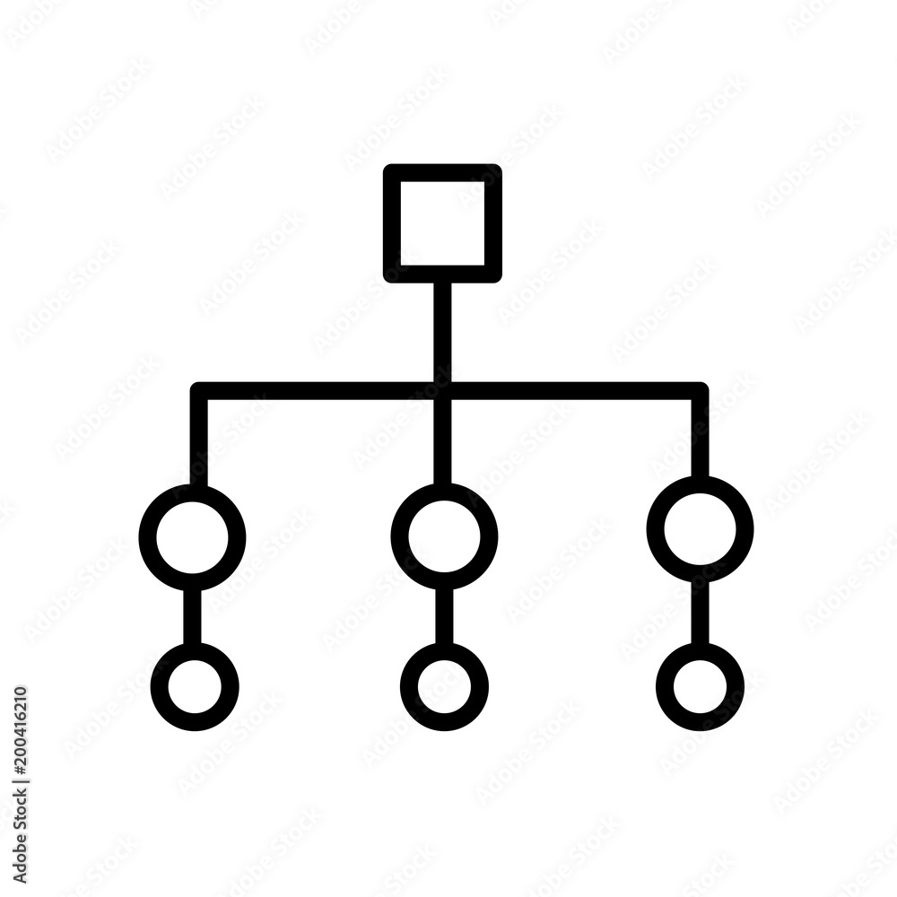 Poster user setting interface icon isolated on white background