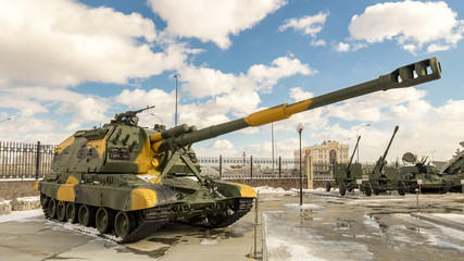 боевой танк периода второй мировой войны, Россия, Екатеринбург 
