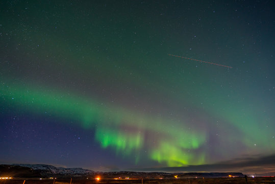 Aurora Borealis, Northern lights in Iceland