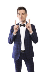 showman entertainer gestures