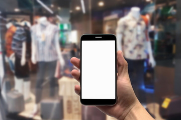 blurred photo, Blurry image, People shopping in Community Mall or Department Store,  background