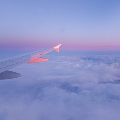 Fototapeta premium Airplane view