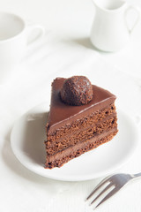 Piece of Chocolate Cake