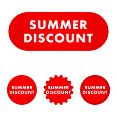 Summer Discount red button