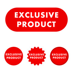 Exclusive product button