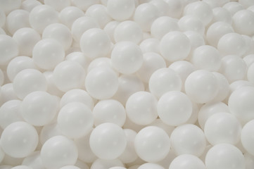 White ball in the playground ,  white ball background