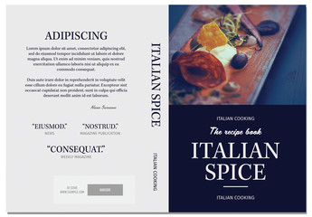 Cookbook Cover Layout
