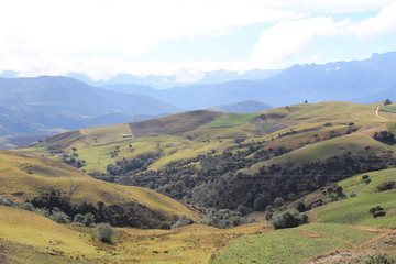 horizonte montañoso