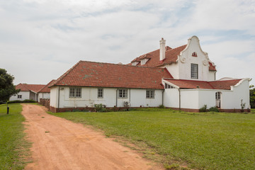 Fototapeta na wymiar Smuts house in KwaZulu Natal, South Africa, colonial house 