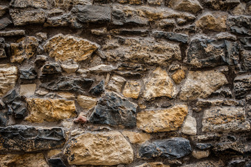 Wall made from big old stones