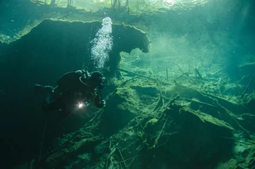 Yucatan cenotes, Mexico. © leonardogonzalez