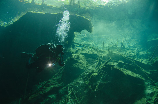 Yucatan cenotes, Mexico.