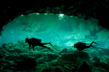 Yucatan cenotes, Mexico.