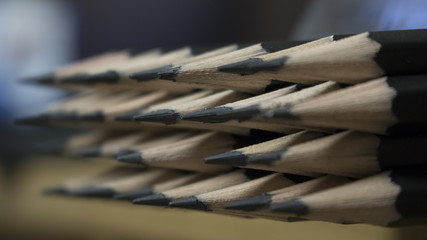 Close up of pencils back to school