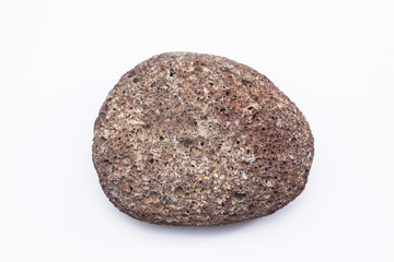 Volcanic rock on jeju island in south korea 