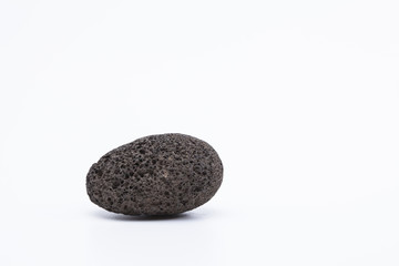 Volcanic rock on jeju island in south korea 