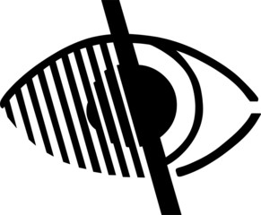 International Blindness Symbol