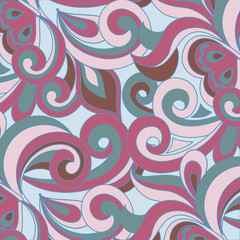 abstract seamless pattern, geometric ornament. Tribal ethnic background, graphic repeating texture.