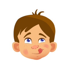 caucasian boy character