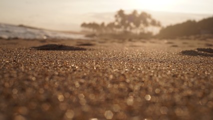 Ghana Beach shore line