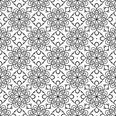 Rolgordijnen Vector seamless pattern © lovelymandala