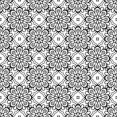 Behang Vector seamless pattern © lovelymandala