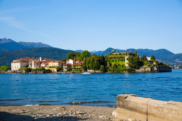Fototapeta premium Lake Maggiore, Italy. Isola Bella island.